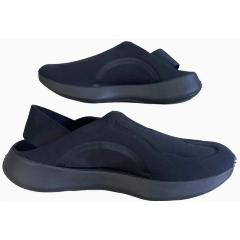 Lululemon SwayDay Mule Men 11.5 Black Slip On Clog Recovery Shoes